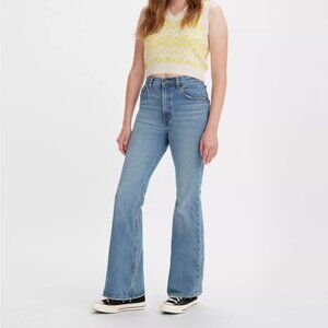 LEVIS 70S HIGH RISE FLARE WOMENS JEANS SIZE 27